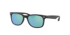 Ray Ban Junior 9052S 702855, 110,00 €, Occhiali Ray Ban Junior Nero a forma Rettangolare
