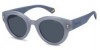 Polaroid Pld 6240/s/x MVU/C3 AZURE, 100,00 €, Occhiali Polaroid Blu a forma Rotondo