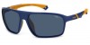 Polaroid Sport Pld 7058/s FLL/7I MATTE BLUE, 100,00 €, Occhiali Polaroid Blu a forma Mascherina