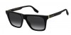 Marc Jacobs Marc 847/s 807/9O BLACK, 270,00 €, Occhiali Marc Jacobs Nero a forma Rettangolare