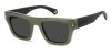 Polaroid Pld 6238/s/x 1ED/M9 GREEN, 100,00 €, Occhiali Polaroid Verde a forma Rettangolare