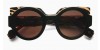 Etnia Barcelona IZZI 48S bkze, 275,00 €, Occhiali Etnia Barcelona Nero a forma Rotondo