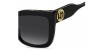 Marc Jacobs Marc 811/s 807/9O BLACK, 270,00 €, Occhiali Marc Jacobs Nero a forma Farfalla
