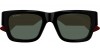 Gucci GG1668S 003 black red green, 430,00 €, Occhiali Gucci Nero a forma Rettangolare