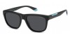 Polaroid Pld 2163/s 003/M9 MATT BLACK, 100,00 €, Occhiali Polaroid Nero a forma Rettangolare