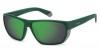 Polaroid Sport Pld 7057/s PYW/5Z MATTE TEAL, 100,00 €, Occhiali Polaroid Verde a forma Mascherina