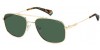 Polaroid Pld 6235/s/x PEF/UC GOLD GREEN, 100,00 €, Occhiali Polaroid Oro a forma Rettangolare