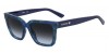 Moschino Mol087/s PJP/9O BLUE, 155,00 €, Occhiali Moschino Blu a forma Rettangolare