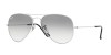 Ray Ban 3025 003/32 62, 155,00 €, Occhiali Ray Ban Argento a forma Goccia aviator