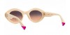Etnia Barcelona AMPAT 50S wh, 240,00 €, Occhiali Bianco a forma Gatto