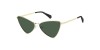 Polaroid Pld 6244/s/x PEF/UC GOLD GREEN, 100,00 €, Occhiali Polaroid Oro a forma Gatto