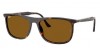 Ray Ban 2216 902/33, 185,00 €, Occhiali Ray Ban Marrone a forma Rettangolare