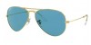 Ray Ban 3025 9196S2 62, 260,00 €, Occhiali Ray Ban Oro a forma Goccia aviator