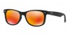 Ray Ban Junior 9052S 70286Q, 110,00 €, Occhiali Ray Ban Junior Nero a forma Rettangolare