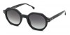 Lozza SL4383 0700, 205,00 €, Occhiali Nero a forma Rotondo