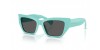 Tiffany & Co. 4230 8388S4, 350,00 €, Occhiali Tiffany & Co. Verde a forma Rettangolare