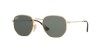 Ray-Ban 3548N 001 54, 195,00 €, Occhiali Ray Ban Oro a forma Squadrato