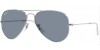 Ray Ban 3025 003/02 55, 245,00 €, Occhiali Ray Ban Argento a forma Goccia aviator