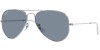 Ray Ban 3025 003/02 58, 245,00 €, Occhiali Ray Ban Argento a forma Goccia aviator