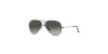 Ray Ban 3025 004/71 55, 180,00 €, Occhiali Ray Ban Argento a forma Goccia aviator