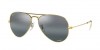 Ray Ban 3025 9196G6, 245,00 €, Occhiali Ray Ban Oro a forma Goccia aviator