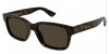 Gucci GG1583S 002 havana havana brown, 245,00 €, Occhiali Gucci Marrone a forma Rettangolare