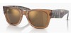 Ray Ban 0840S 663693, 225,00 €, Occhiali Ray Ban Marrone a forma Squadrato