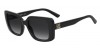 Moschino Mol090/s 807/9O BLACK, 155,00 €, Occhiali Moschino Nero a forma Rettangolare