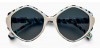 Etnia Barcelona ITATI 55S whtq, 250,00 €, Occhiali Etnia Barcelona Bianco a forma Ottagonale