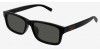Gucci GG1986SA 001 black black grey, 260,00 €, Occhiali Gucci Nero a forma Rettangolare