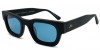 JohNocera Groove 07, 165,00 €, Occhiali Nero a forma Rettangolare