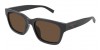 Gucci GG1857S 003 grey grey brown, 260,00 €, Occhiali Gucci Grigio a forma Rettangolare