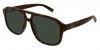 Gucci GG1856S 002 havana havana green, 260,00 €, Occhiali Gucci Marrone a forma Mascherina