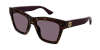 Gucci GG1714S 007 havana violet violet, 260,00 €, Occhiali Gucci Marrone a forma Squadrato