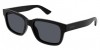 Gucci GG1583S 001 black black grey, 260,00 €, Occhiali Gucci Nero a forma Rettangolare