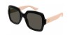 Gucci GG1337S 008 black pink grey, 260,00 €, Occhiali Gucci Nero a forma Squadrato