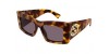 Gucci GG1842S 003 havana havana violet, 500,00 €, Occhiali Gucci Marrone a forma Rettangolare