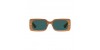 Havaianas Sampa J7D/KU BRONZE, 120,00 €, Occhiali Marrone a forma Rettangolare