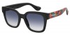 Havaianas Una 7RM/08 PATTERN BLAC, 120,00 €, Occhiali Nero a forma Squadrato