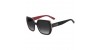 Moschino Mol082/s UYY/9O BK PTTRN RED, 195,00 €, Occhiali Moschino Nero a forma Squadrato