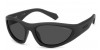 Polaroid Pld 2165/s 003/M9 MATT BLACK, 100,00 €, Occhiali Polaroid Nero a forma Mascherina