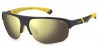 Polaroid Sport Pld 7059/s PGC/VV MTBK YELLOW, 100,00 €, Occhiali Polaroid Nero a forma Mascherina