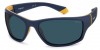 Polaroid Pld 2135/s 2FN/C3 MT BL YLW, 100,00 €, Occhiali Polaroid Blu a forma Mascherina