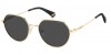 Polaroid Pld 6236/s/x RHL/M9 GOLD BLACK, 100,00 €, Occhiali Polaroid Oro a forma Rotondo