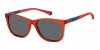 Polaroid Kids Pld 8058/s C9A/M9 RED, 60,00 €, Occhiali Polaroid Rosso a forma Rettangolare
