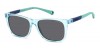 Polaroid Kids Pld 8058/s MVU/M9 AZURE, 60,00 €, Occhiali Polaroid Blu a forma Rettangolare