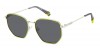 Polaroid Pld 6214/s/x KU2/M9 PALL YELLOW, 100,00 €, Occhiali Polaroid Giallo a forma Squadrato