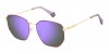 Polaroid Pld 6214/s/x S9E/MF GOLD VIOLET, 100,00 €, Occhiali Polaroid Rosa a forma Squadrato