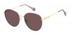 Polaroid Pld 6215/s/x S9E/KL GOLD VIOLET, 100,00 €, Occhiali Polaroid Oro a forma Rotondo