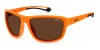 Polaroid Sport Pld 7049/s 2M5/47 MATT ORANGE, 100,00 €, Occhiali Polaroid Arancio a forma Mascherina